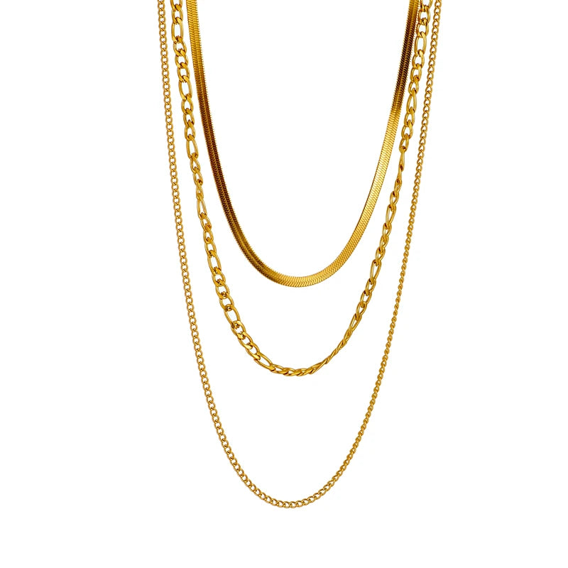 3 Chains Necklace
