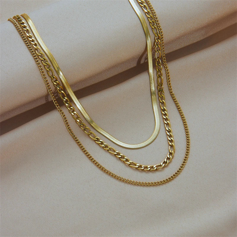 3 Chains Necklace