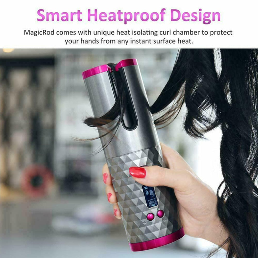 Automatic Hair Curler USB Rechargeable