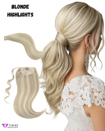 Ponytail Clip On | 100% Human Hair Extensions
