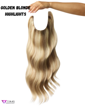 Cheveux 100 % humains de qualité supérieure Halo