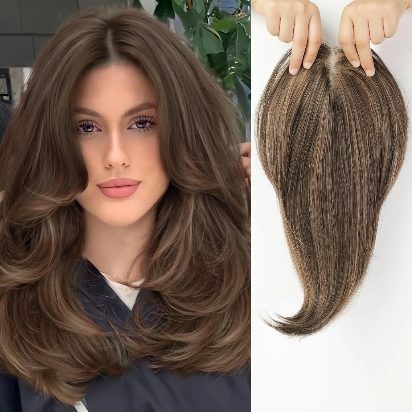 Straight Hair Topper