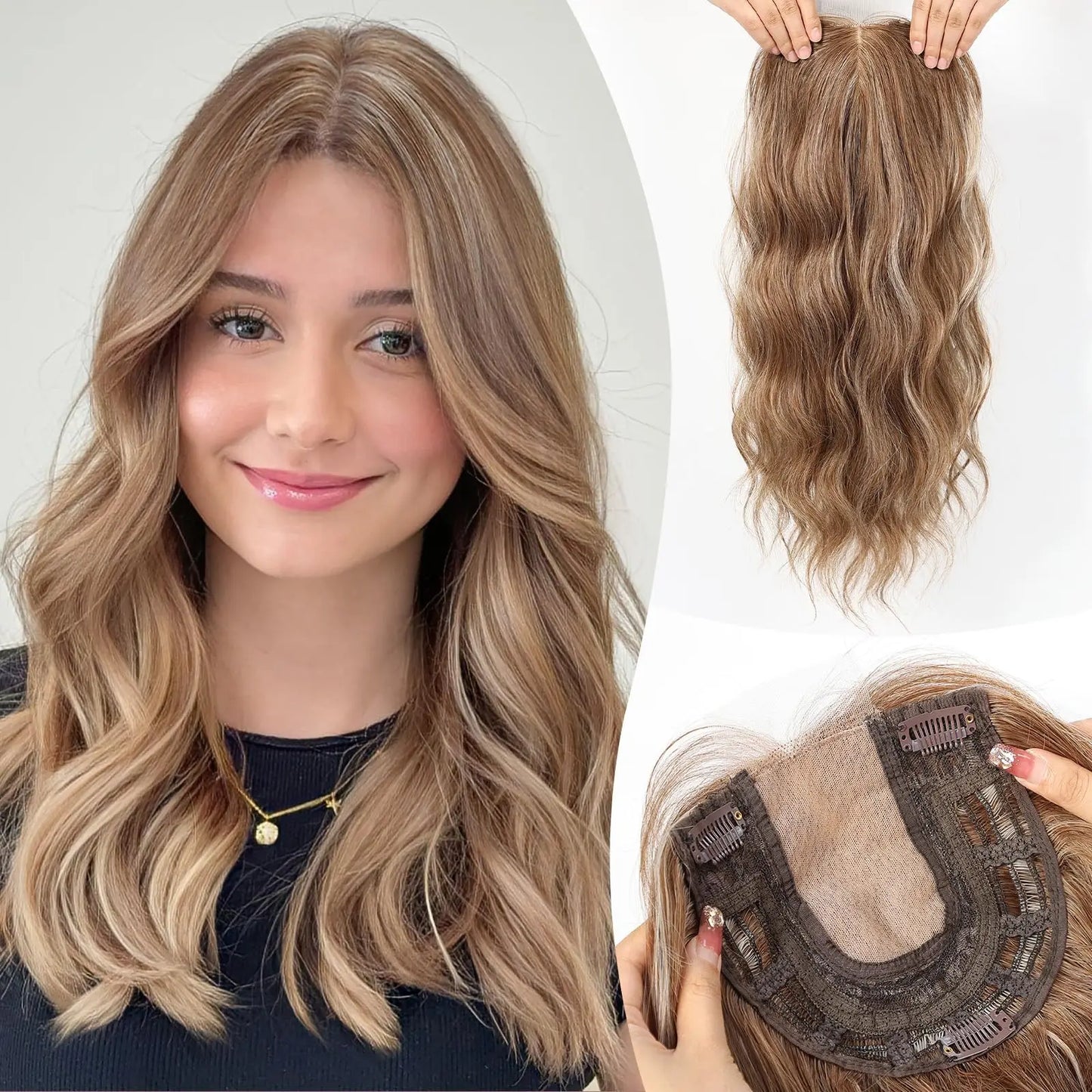 Wavy Hair Topper