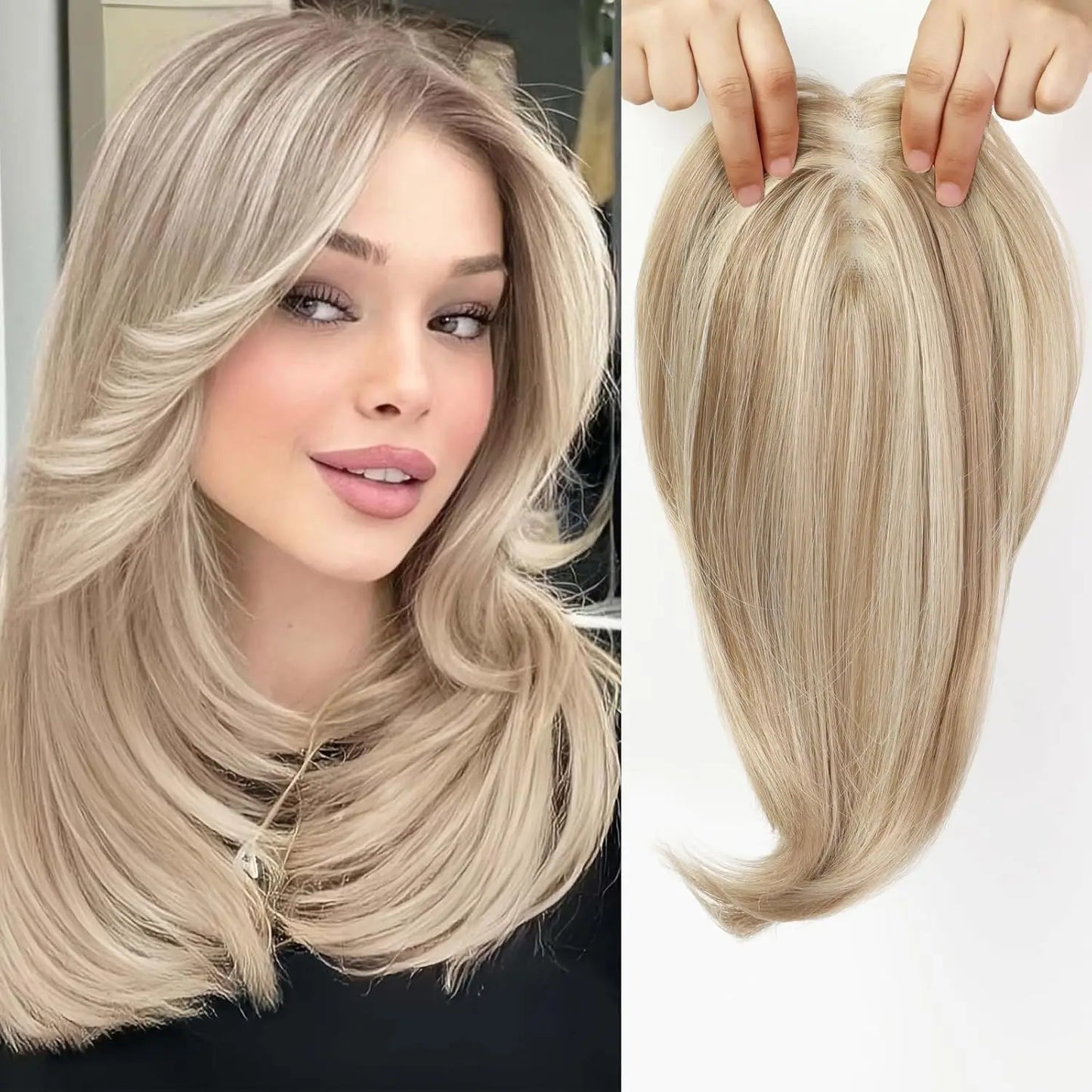 Straight Hair Topper