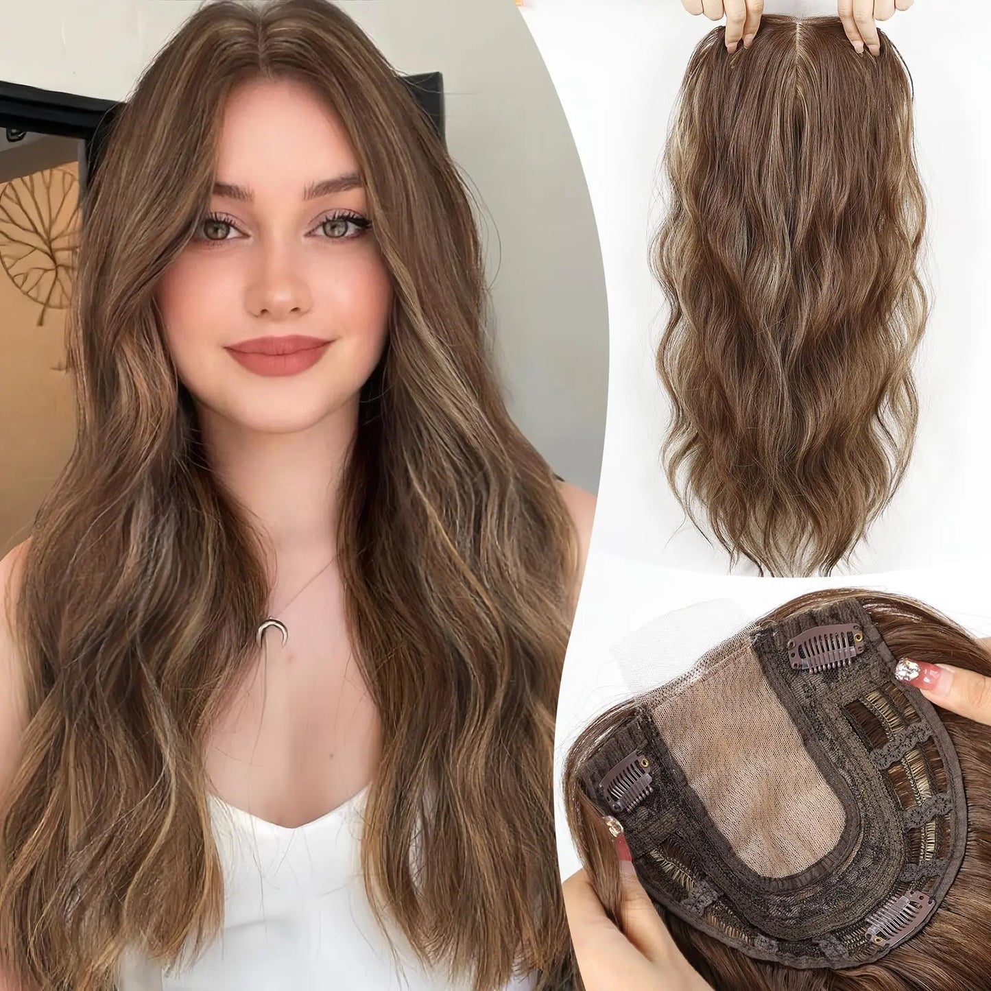 Wavy Hair Topper