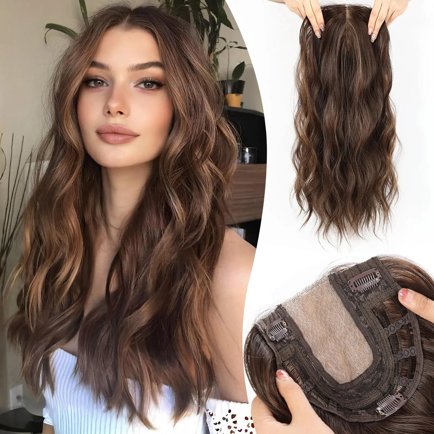 Wavy Hair Topper