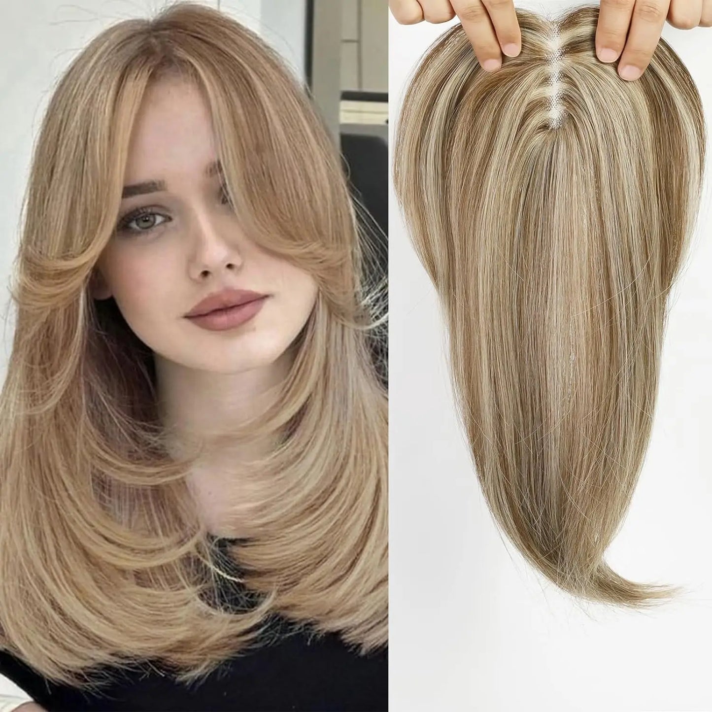 Straight Hair Topper