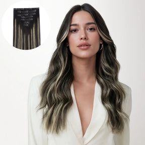 7 Pieces Clip In | Human Hair Extensions
