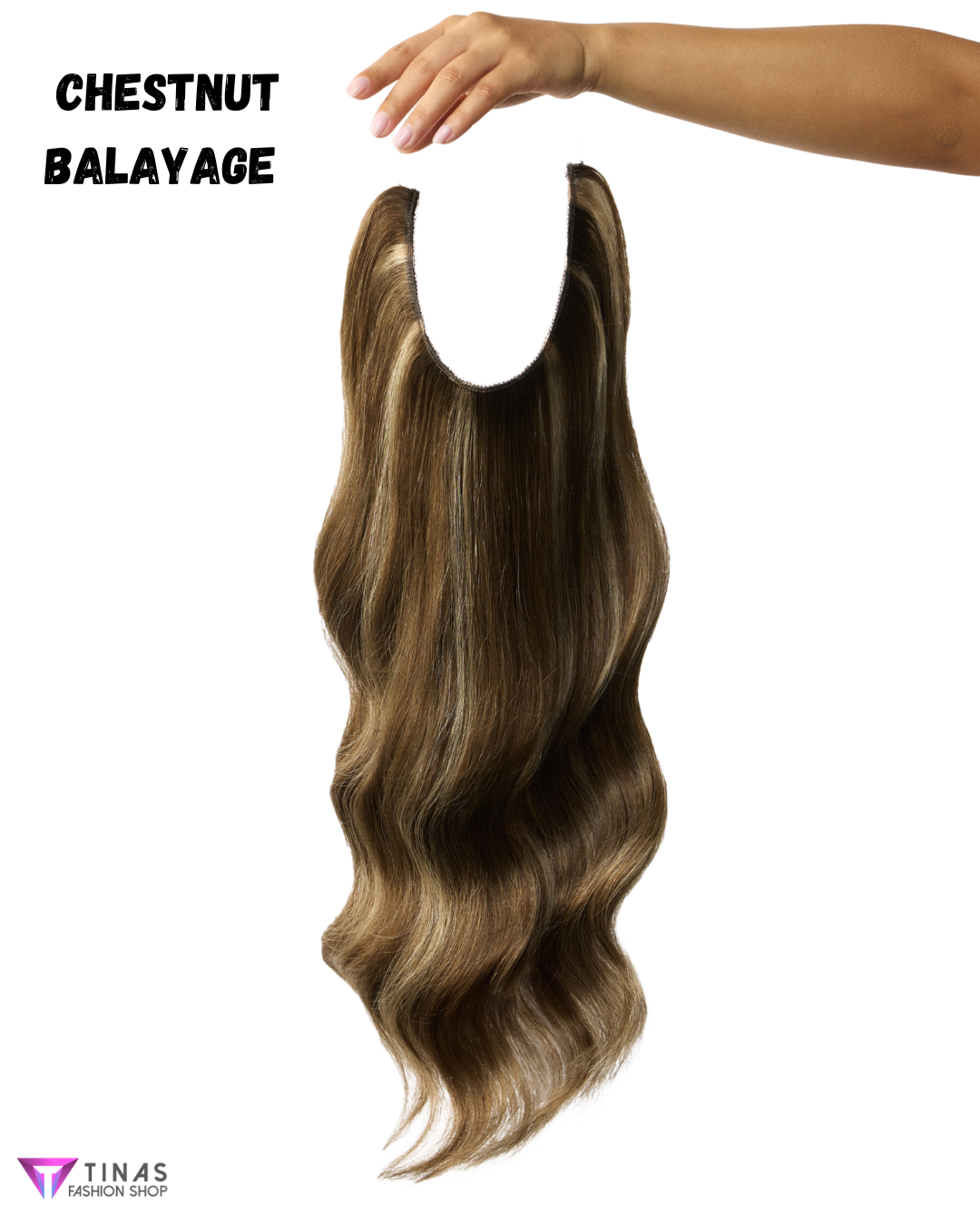 Cheveux 100 % humains de qualité supérieure Halo