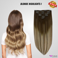 Seamless Clip In | 100% Human Hair