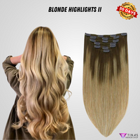 Seamless Clip In | 100% Human Hair