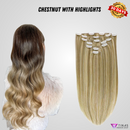 Seamless Clip In | 100% Human Hair