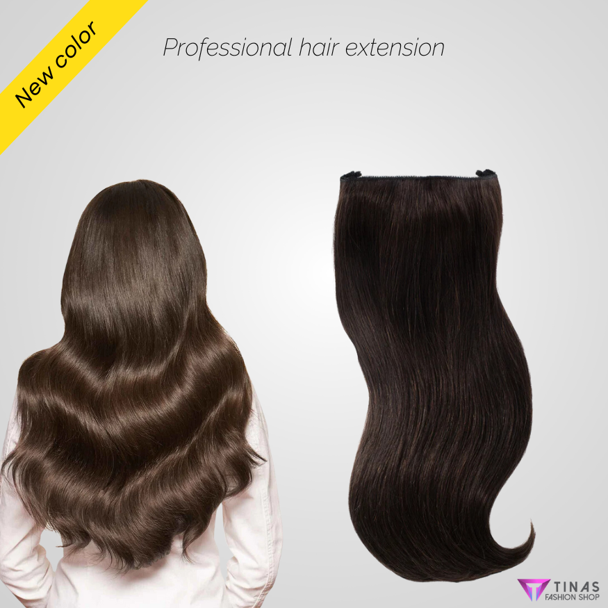 Brown Dark / Wavy / 14in.| 35cm