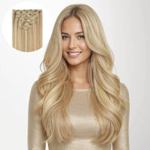 7 Pieces Clip In | Human Hair Extensions