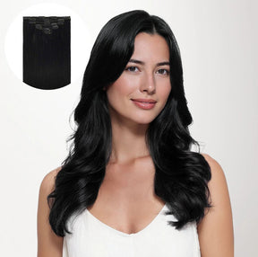 7 Pieces Clip In | Human Hair Extensions