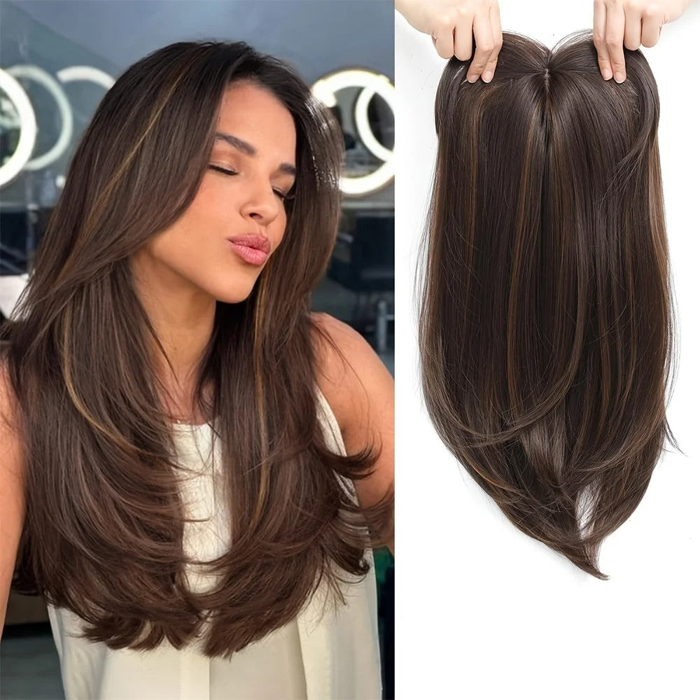 Straight Hair Topper