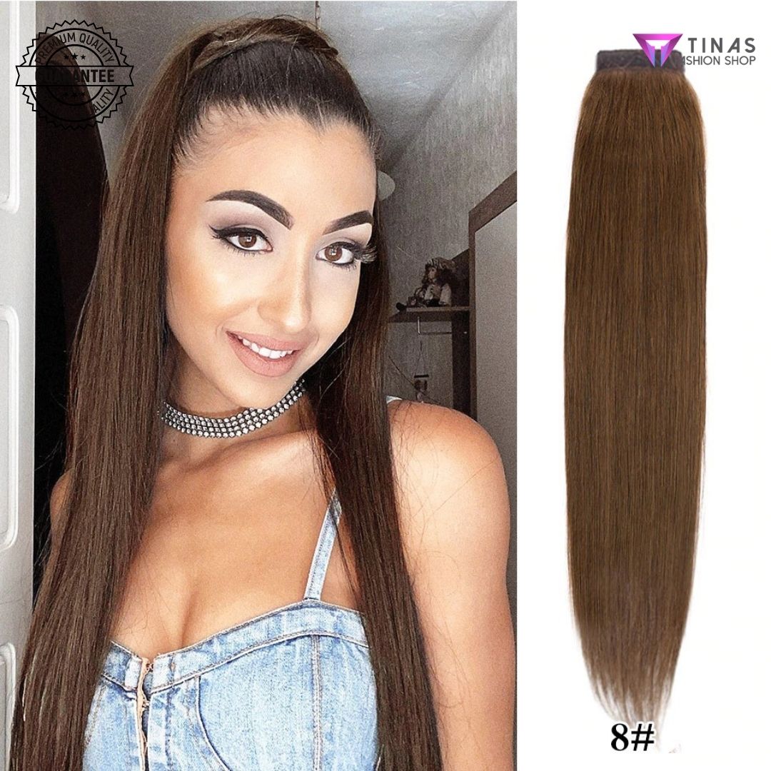 Medium Brown / 22inch 60cm 100g